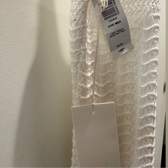 Aritzia Evie Midi Dress in Light Birch - Picture 2 of 3